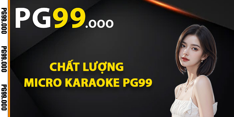 Đánh giá chất lượng micro karaoke PG99